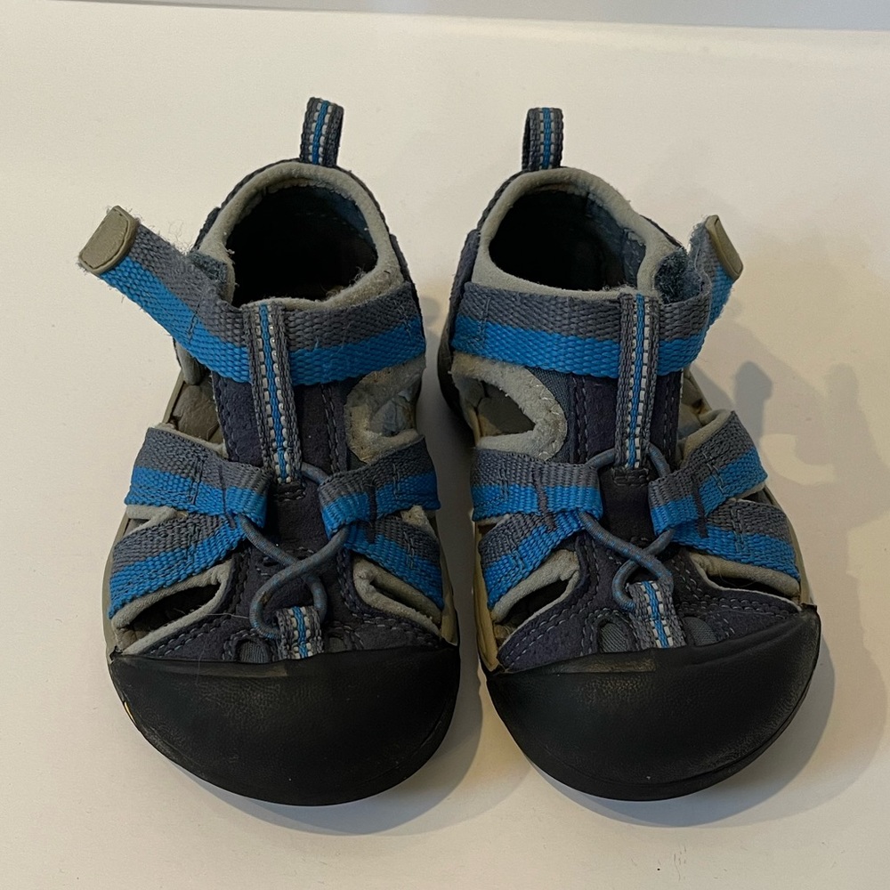 Keen Toddler Boys Blue Sandals Size 7